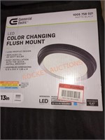 Commercial Electric LED Color Changing Flush Mount