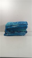 Large Blue Beach Towels 5 Total