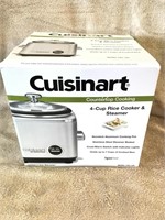 New Cuisinart 4 cup rice cooker and steamer