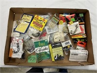 Flat of Fishing Tackle