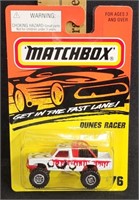 1196 Matchbox Dunes Racer, White #76