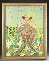 Josue Joseph, Corn Monster, O/C, 20th century.