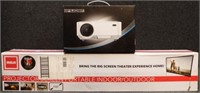 RCA Projector Screen & Amazon Mini Projector