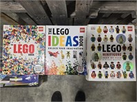 Lot of 3 Legos books