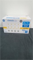 NEW classic LED eight pack lightbulbs, 60 W