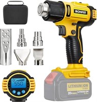 IRONFIST Heat Gun Cordless Welding Hot Air Gun wit