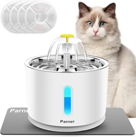 Cat Drinking Fountain, Water Dispenser for Cats wi