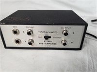 REALISTIC PRE-AMPLIFIER