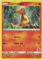 10 X Pokemon Charmander 18/147 #16 Stamped