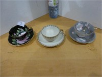 3 Tea Cups - Echo / France / Occupied Japan