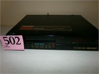 SHARP VCR NO REMOTE