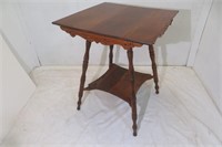 Vintage Oak  Hall Side Table 23" x 29" high