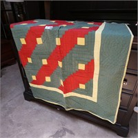 Early Hand-Stitched Quilt