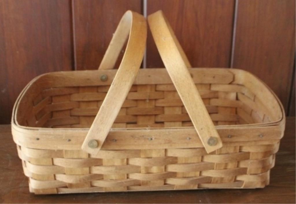 Longaberger Basket - 9.5" x 14" x 9"