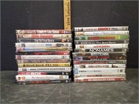 13 NEW AND USED DVDS