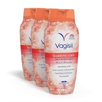 3 Pack Vagisil Feminine Wash, Peach Blossom