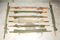 WWII TO COLD WAR US MEDICAL STRETCHERS LOT OF 8