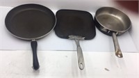 Calphalon Griddle Farberware Skillet & Large