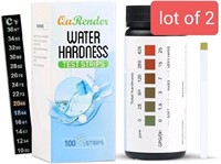 Lot of 2, WGL&HJ QuRender Water Hardness Test Stri