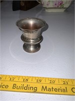 vintage toothpick holder silver plate