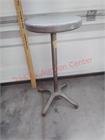 >Kearney State College metal stool