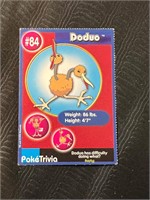Vintage 1998  Pokemon Card  POKETRIVIA  PROMO