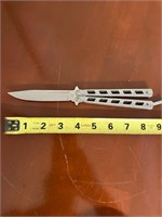 BUTTERFLY KNIFE 142SL 440C STAINLESS STEEL