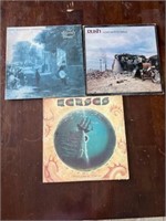 LOT OF 3 MISC. RECORDS ( RUSH, LONG DISTANCE