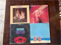 LOT OF 4 MISC. RECORDS ( PRISM, MANFRED MANN'S