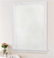 48 W 72 L CORDLESS WHITE SEMI SHEER ROLL-UP SHADE