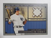 Game Used Base Relic Jason Giambi