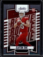 Clayton Tune Blue Insert Rookie Card 2023 Panini