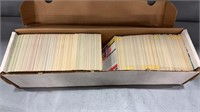 Box Full of Marvel Trading Cards
