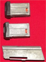 3- USED CLIP MAGAZINES FOR .22 LR RIFLES