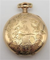 Antique Gold Gilded Elgin Pocket Watch