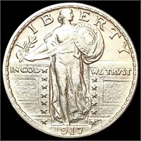 1917 Standing Liberty Quarter CHOICE BU