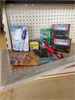 Drywall Screws, Putty Knives, Allen Wrenches etc