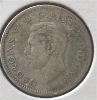 Silver 1945 Mercury dime