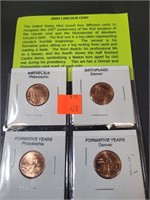 (8) 2009 Lincoln Cent P And D Mint