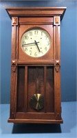 Howard miller wooden wall clock