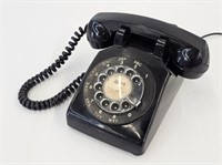 NORTHERN TELECOM BLACK TELEPHONE - WORKS