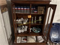 Drinking Glasses & Cabinet Contents