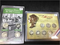 DIME COLLECTION - 2 SETS TOTAL