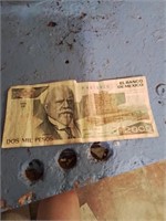 Mexican paper money