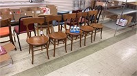Set of Matching Wooden Chairs