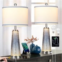 26 Modern USB Glass Table Lamps