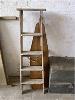 Antique Ladder, Antique Ironing Board