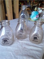 (4) Twin Brooks Creamery Glasses, See Photos