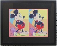 DOUBLE MICKEY MOUSE GICLEE BY ANDY WARHOL