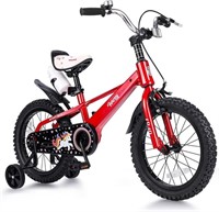 $129 Toddler Kids RED 14in Bike wTraining Wheels